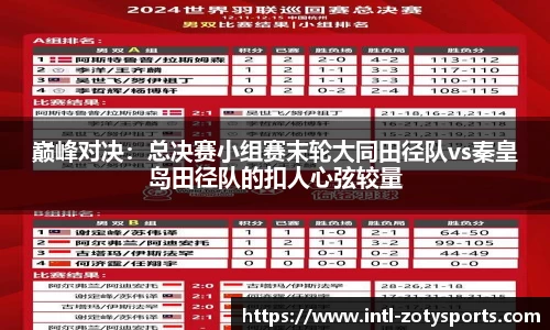 巅峰对决：总决赛小组赛末轮大同田径队vs秦皇岛田径队的扣人心弦较量